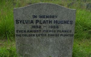 sylvia plath's grave